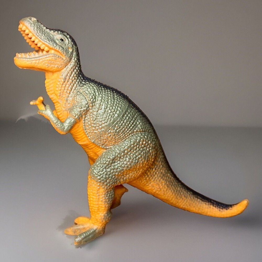 Dolgen Tyrannosaurus Rex T-Rex Dinosaur Toy Soft‎ Rubber